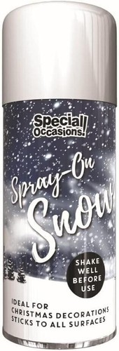 Christmas snow spray can - snow,