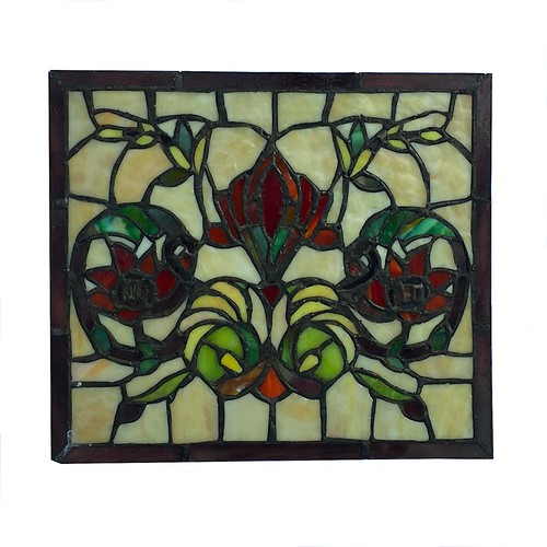 Stained glass window pane - pane, in