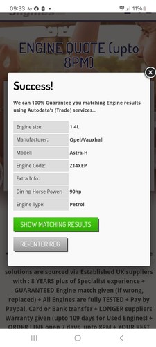 Vauxhall astra z14xep engine - astra,