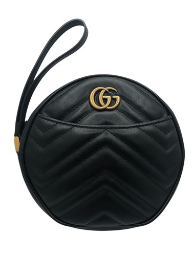 Gucci marmont round - round, bag