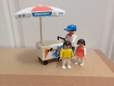 Playmobil 3563 Ice-Cream Cart and Children Complete