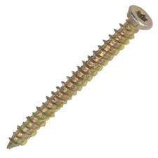 Concrete Screws 7.5mm Countersunk Door & Window Frame Fixing -Free Bit