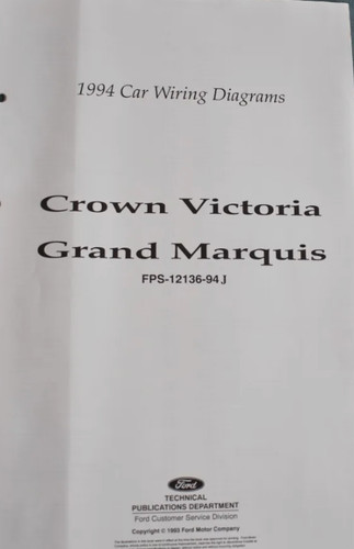 1994 ford crown - ford, grand