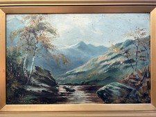 William Cruickshank Signed Oil
