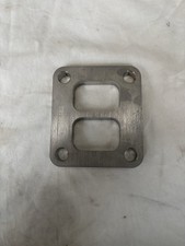 Garrett T4 Turbo Flange Twin Scroll, Stainless Steel M12 Holes Brand New (12mm)