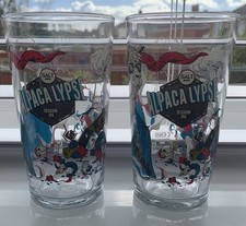 2 X ALPACALYPSE PINT GLASSES -