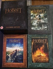 The Hobbit Trilogy - Extended Edition - DVD Bundle - UK Region 2 dvd 