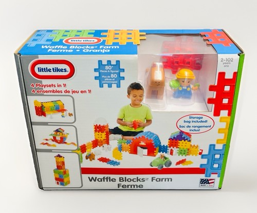 Little tikes waffle blocks - little,