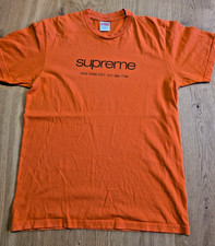 Supreme small t-shirt orange