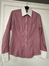 Ladies TM Lewin Red Check