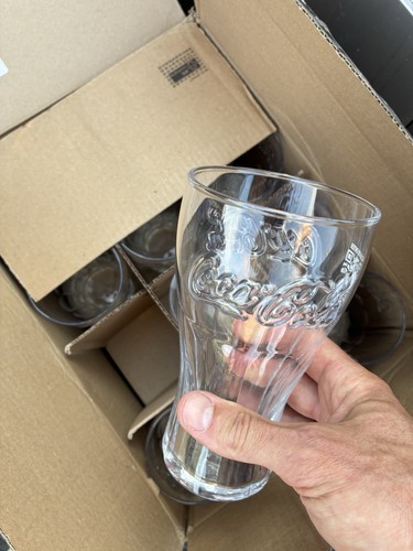 Coca cola genuine 22oz - genuine, glasses