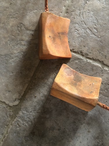 Pair wheel chocks aircraft - pair,