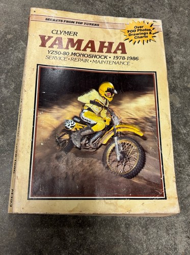 Clymer yamaha yz50 80 - clymer,