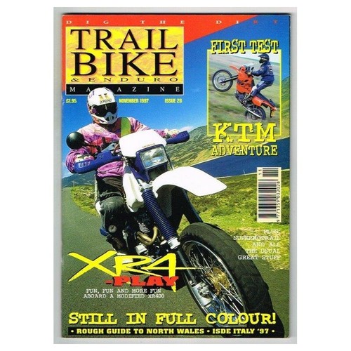 Trail bike magazine - bike, november