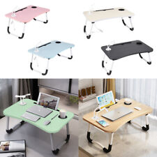 Folding Laptop Notebook Table Bed Sofa Tray PC Computer Desk W/Mini Fan/Drawer