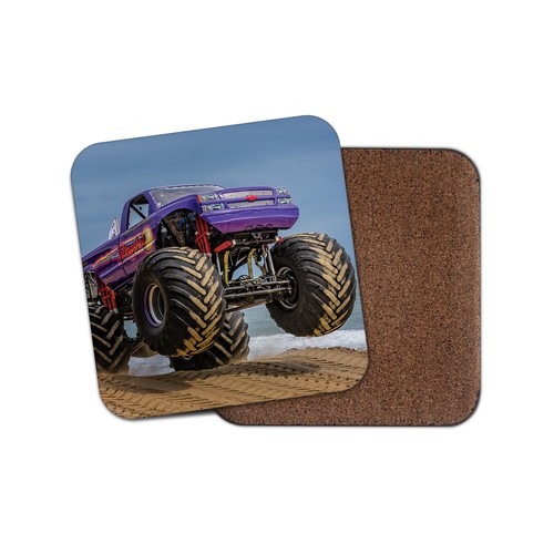 Monster truck coaster pickup - truck,