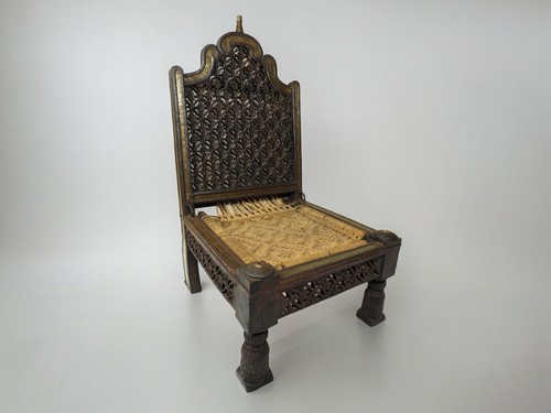 Antique indian pida chair - indian,