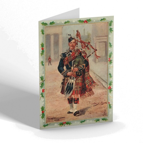 Xmas notelet vintage - xmas,