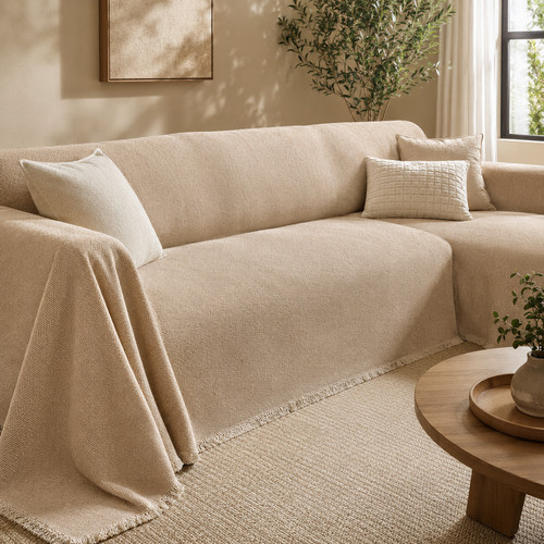 Chenille sectional sofa - chenille,