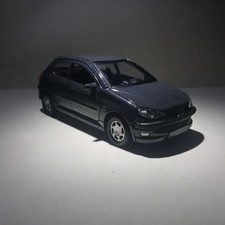 Dark Grey Peugeot 206 Diecast