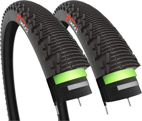 Fincci pair bike tyres - pair, 26x1.95