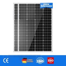 400W Monocrystalline Solar Panel Kit for Home RV Motorhome Campervan Boat UK