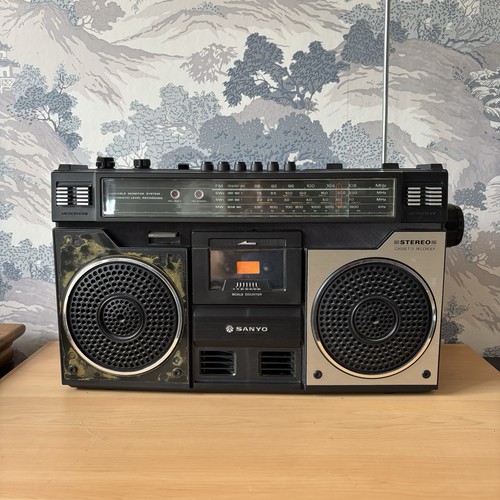 Sanyo m4100k vintage boombox - sanyo,