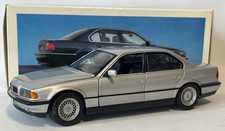Minichamps Bmw Dealers Model 1/24 740I 1994 7Er Silver E38 7 Series Mi Boxed