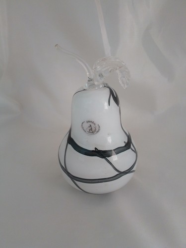 Zorza hand blown - zorza,, pear