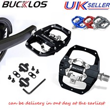 Dual Function For SPD Clipless Pedals Bearings 9/16"  Lock/Flat Pedal Cleats MTB