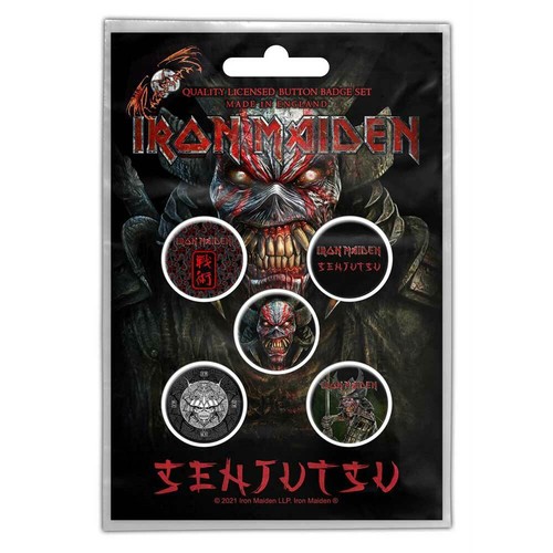 Iron maiden senjutsu button - maiden,
