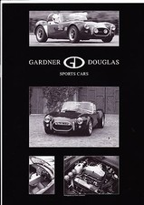 AC COBRA replica by Gardner Douglas GD brochure - 1990's - mint
