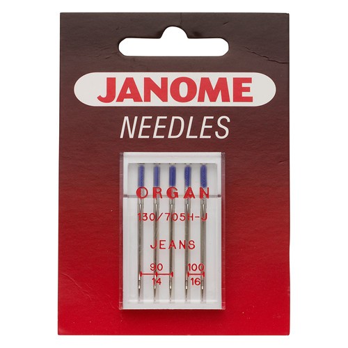 Janome jeans needles mixed - janome,