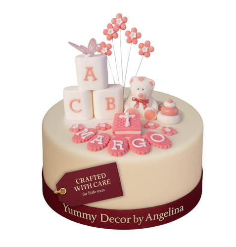 Personalised edible teddy bear - edible,