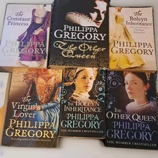 Philippa Gregory -  Tudor Court Series -Set  6 Titles - Romance Historical Novel