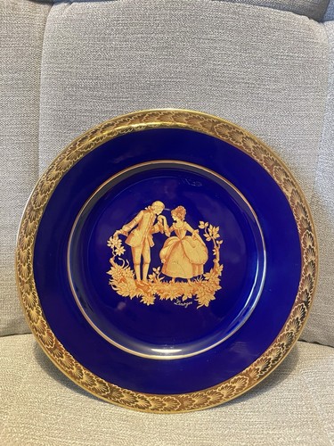 Reine limoges cobalt blue - limoges,