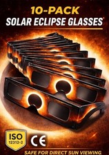 ​10x Solar Eclipse Glasses