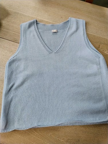 Poetry cloud blue cotton knit - poetry,
