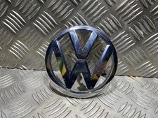 VW GOLF MK7 R GTI GTD CENTRE MAIN GRILL BADGE EMBLEM CHROME 2013 - 2016 GENUINE