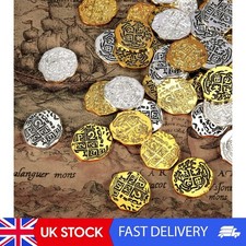 60 Pieces Metal Pirate Coins