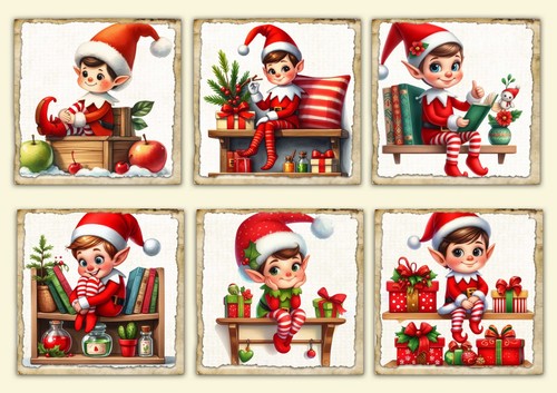 Christmas card toppers for