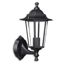 6 Sided Wall Light Black
