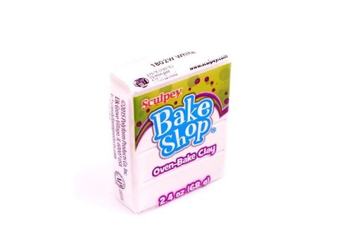 Sculpey white bake - white, shop