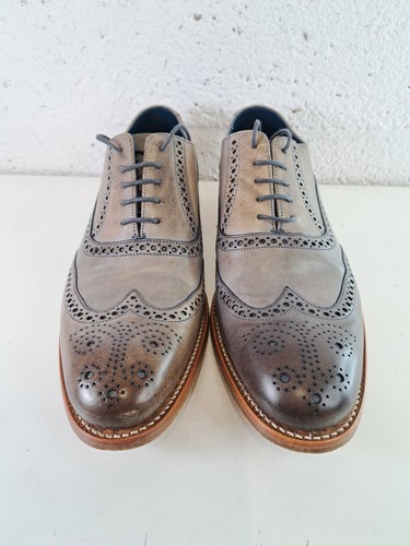 Barker valiant grey leather - grey,