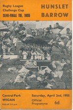 RUGBY LEAGUE PROGRAMME -