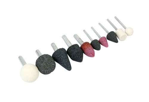 10pc mounted stone - stone, drill
