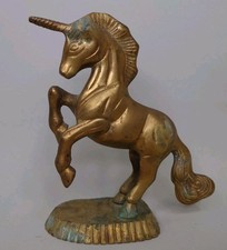 Vintage Solid Brass Unicorn