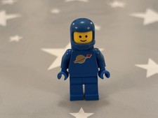 VINTAGE LEGO SPACE SP004 ORIGINAL BLUE SPACEMAN MINI-FIGURE