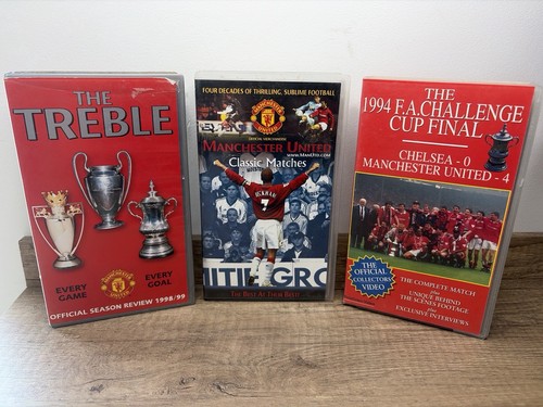 Manchester united vhs bundle