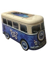 Volkswagen VW Camper Van “Good Vibes” Biscuit Tin empty